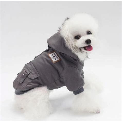 manteau prada chien|Manteau à capuche pour chien en Re.